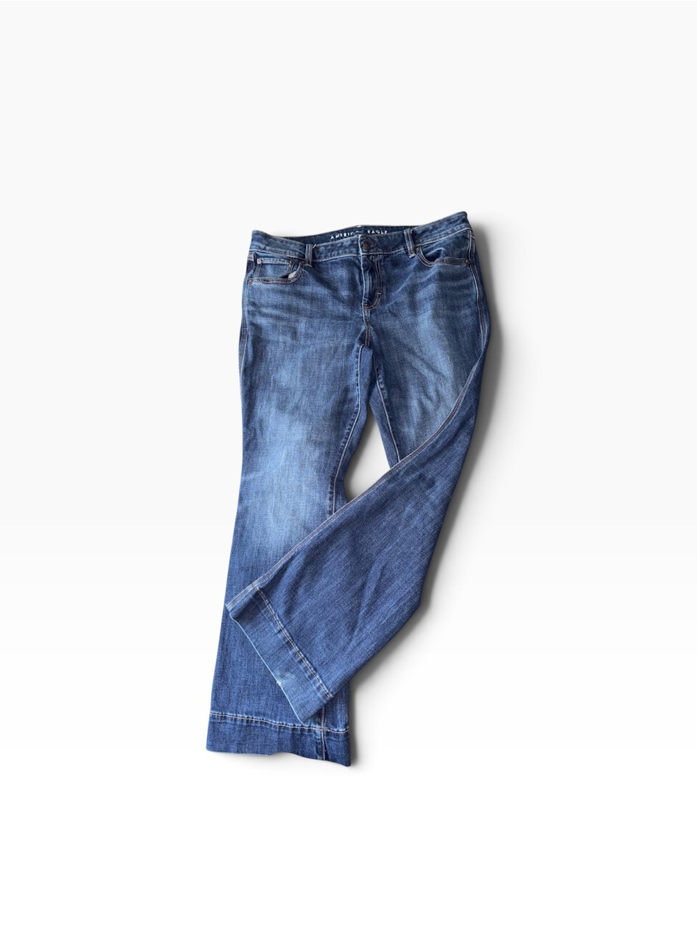 American Eagle Medium Blue Bootcut Jeans